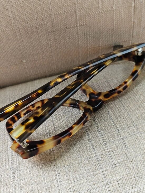 Warby Parker Eyeglasses Frame Brown Tortoise EVERETT 235 Eyewear Glasses Frame main image 10